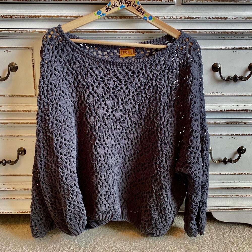 ANTHROPOLOGIE pol brand knit sweater